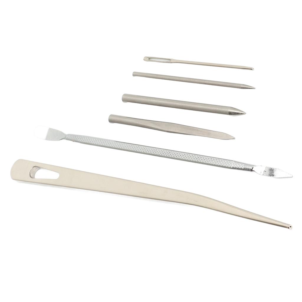 6 Szt. Zestaw Igieł do Paracordu Stal Nierdzewna Igły do Szycia i Sznurowania Paracordu Narzędzie Pomocnicze do Robienia na Drutach