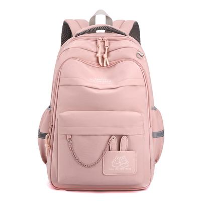 Mochila Escolar para Niñas Morada Mochila Escolar para Niñas Niños Rosa Bolso para Libros Regalo para Estudiantes de Primaria Mochila de Gran Capacidad