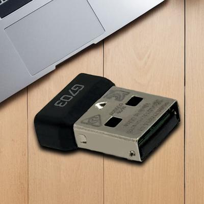 USB Receiver Mouse Receiver Adapter USB Dongle Replacement for Logitech G703 Wireless Mouse