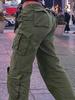 Women's Retro Tactical Multi-Pocket Casual Work Pants - Style 8326