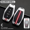 Zinc Alloy Car Key Case Cover Protective Shell Fob for Geely Okavango Coolray Atlas Monjaro Tugella Emgrand GT S Proton X50 X70