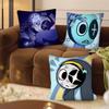1 Adet Dandys W-World Goob Bassie Astro Yastık Kılıfı Moda Kare Yastık Kılıfı Yatak Odası Kanepe Odası İç Dekorasyon Boş Zaman