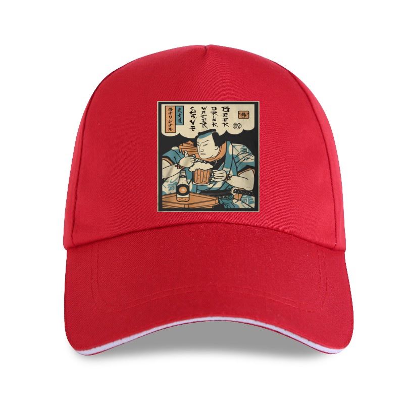 Нова кепка BEER SAMURAI Drinking Beer Samurai Black, темно-синя бейсболка S-5XL унісекс