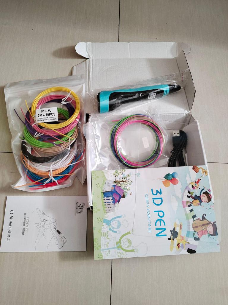 Upgraded 2nd Gen 3D Printing Pen for Kids - Creative Doodle & DIY Coloring Tool