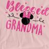 Minnie Mouse Unisex Adult Blessed Grandma Small T-Shirt