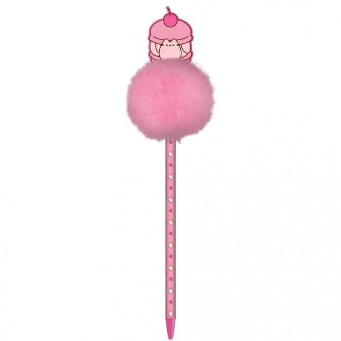 Pusheen Cherry Pom Pom Pen