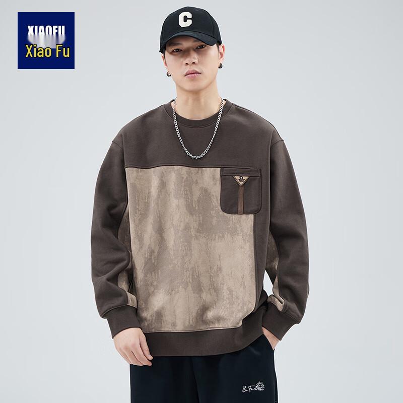 

Men s Heavyweight Suedette Crewneck Sweatshirt 2XL