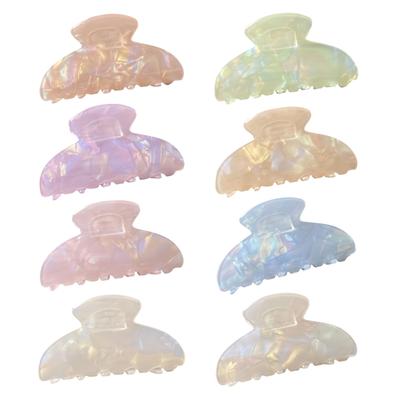 Stylish Blue Acetate Hair Accessory with Practical Design Fashionable Hair Claw Clip Hair Accesories for Modern Women