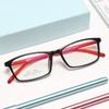 Hyperelastizität Teenager Korrektionsbrille für Kurzsichtige Quadratisch Kinder Optische Brille 0 -0.5 -0.75 Bis -6.0