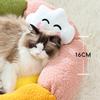 Warm Enclosed Pet House Flower Shape Cat Bed for Indoor Cats Cozy Winter Dog Cushion Soft Plush Comfortable Pet Nest for Small Animals
