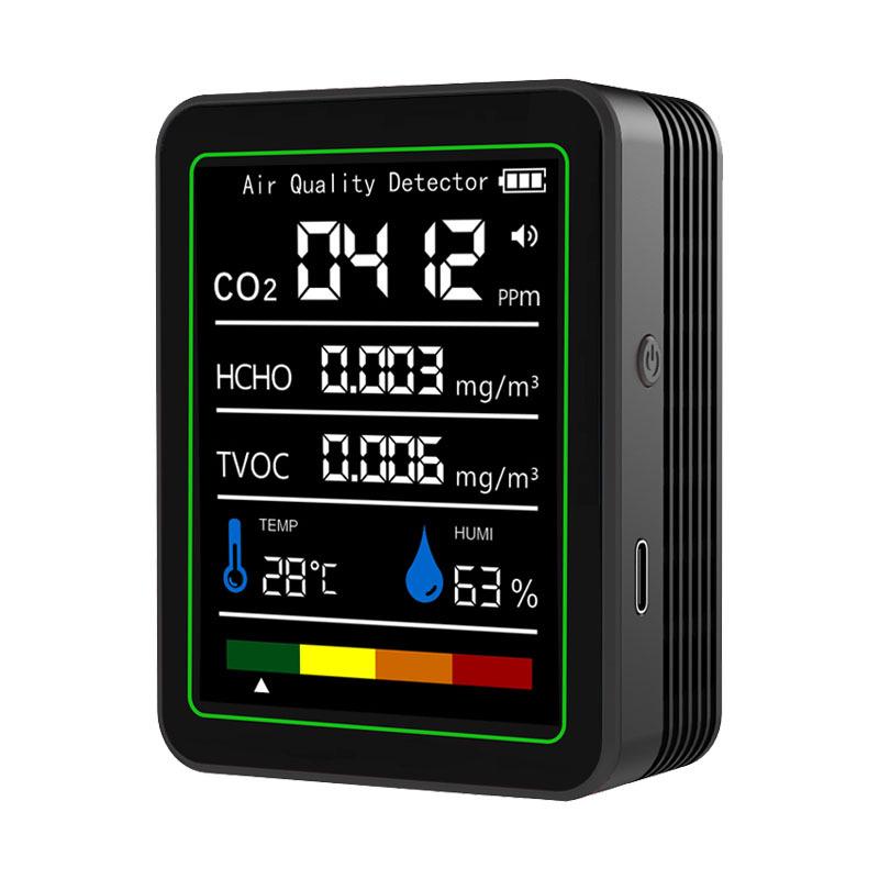 Smart Air Quality Detector: Formaldehyde, CO2, and TVOC Sensor