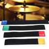 4pcs 14161820 Inch Drum Cymbal Mute Belt Practice Silencer Dampener