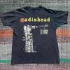 Summer Women's Men's Retro Radio Head Black Band T Shirt Neutral Cotton Breathable Short Sleeve Extra Large Loose Casual