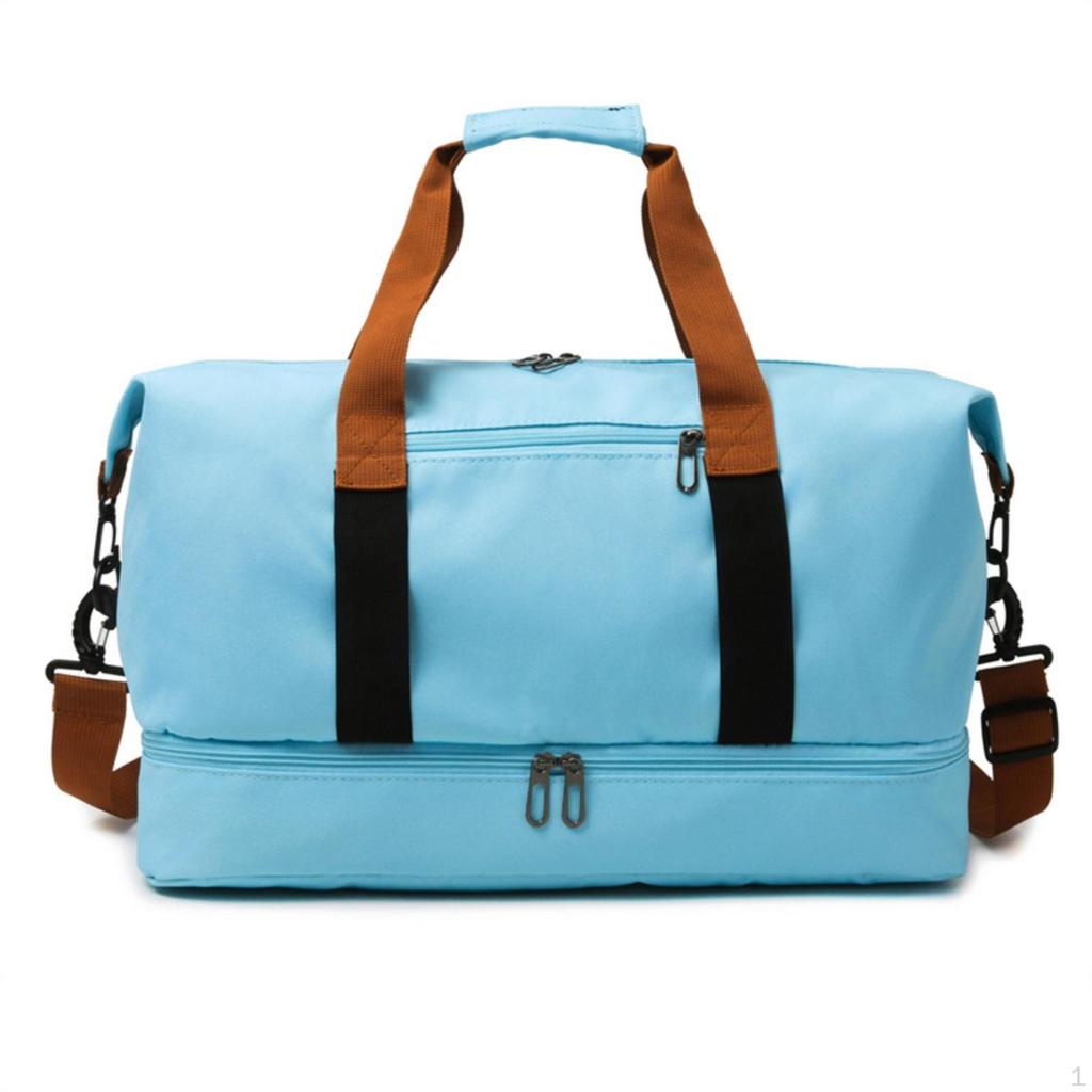 Duffel Bag with Shoe Compartment Versatile for Overnight Stays
