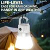Portable Hook Lamp RGB Ambient Light Mini LED Hanging Flashlight USB C Rechargeable Torch Outdoor Camping Waterproof Tent Lamp
