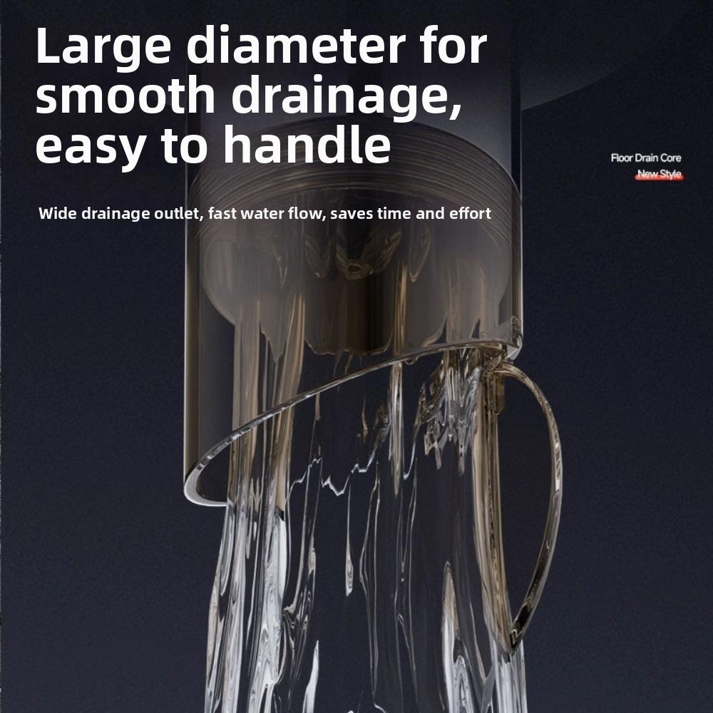 Universal Floor Drain Core Self-draining Hair Removal Filter for Household Bathroom