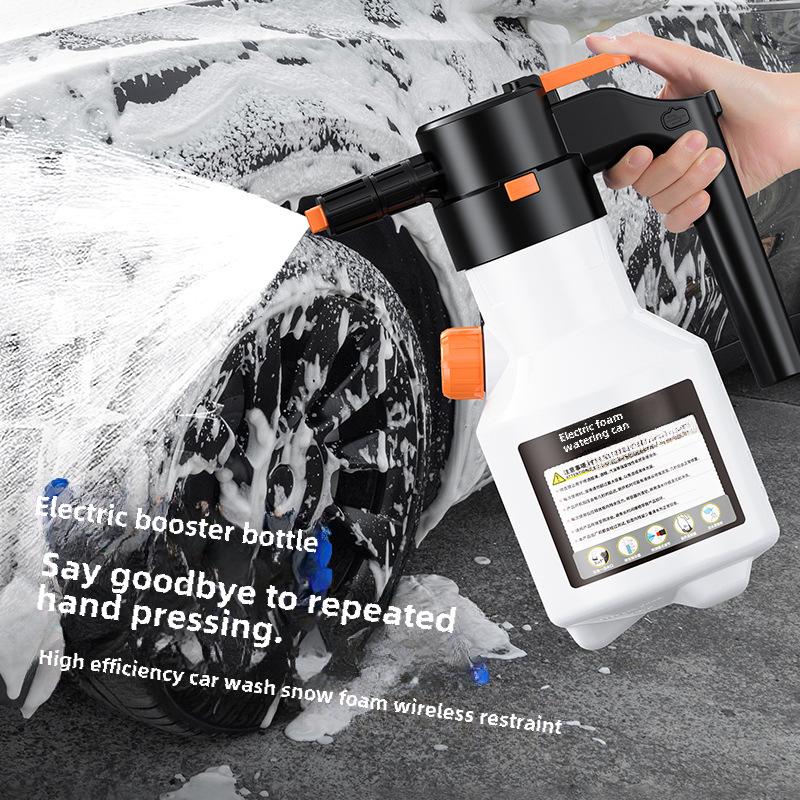 Rechargeable Electric Foam Spray Gun for Car Washing