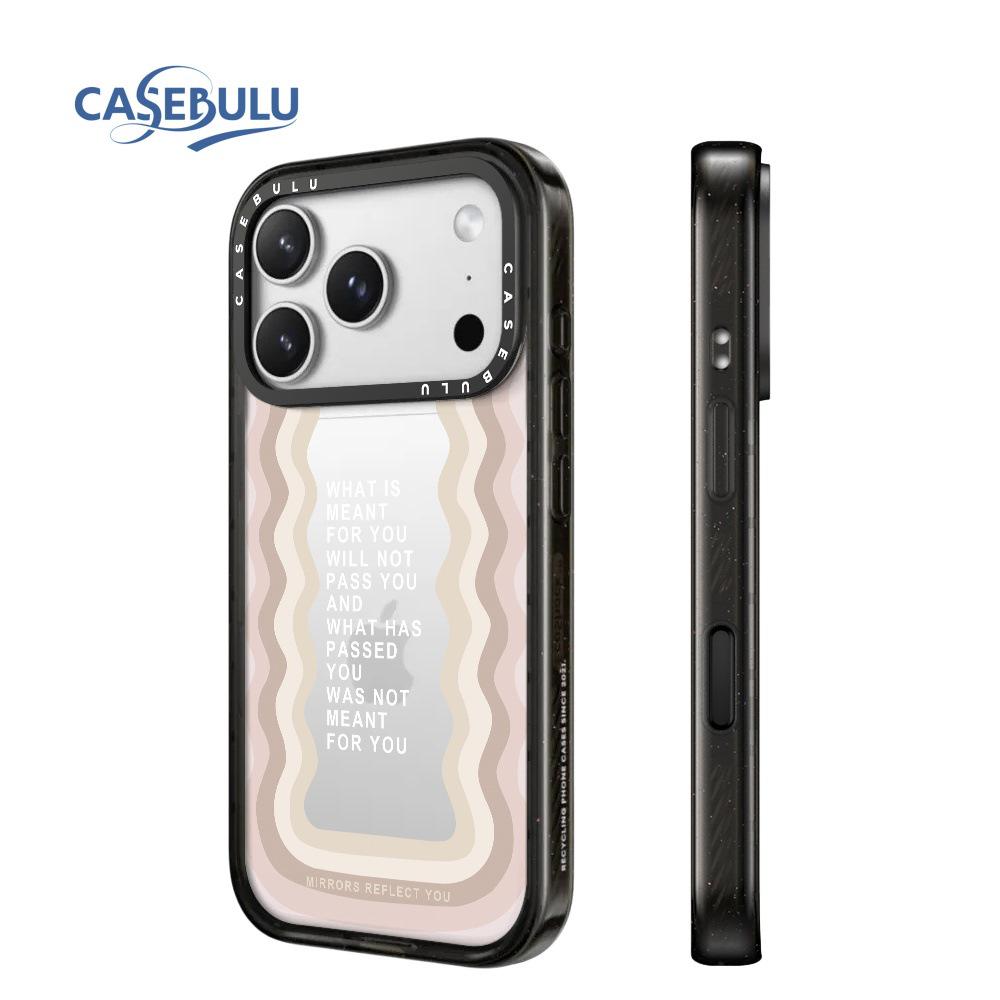 Love Heart Bunny Transparent Acrylic Case for iPhone 17 Pro Max / 16 Pro
