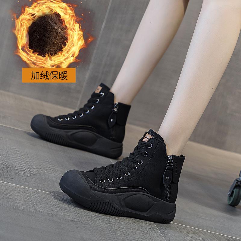 Daddy shoes women's autumn 2025 new retro lightweight Internet celebrity burst board platform height increase casual fashion women's shoes