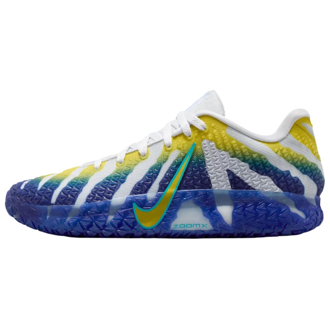 Nike Ja Morant 3 Basketball Shoes Unisex Blue White Yellow HF2793-004