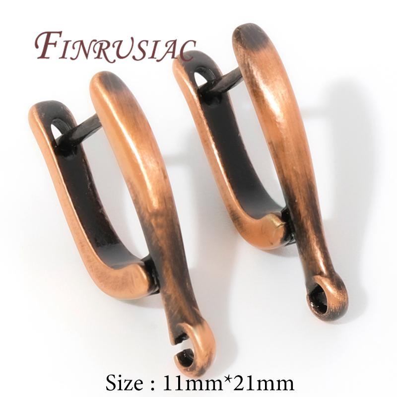 NEW Antique Bronze Earrings Accessories Shvenzy Earwires Fasteners For Earring Findings For DIY Earrings Hooks Women's Jewelry