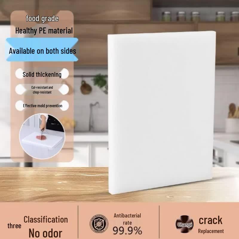 Yuzhou Anti-bacterial PE Plastic Cutting Board 50x35x3cm