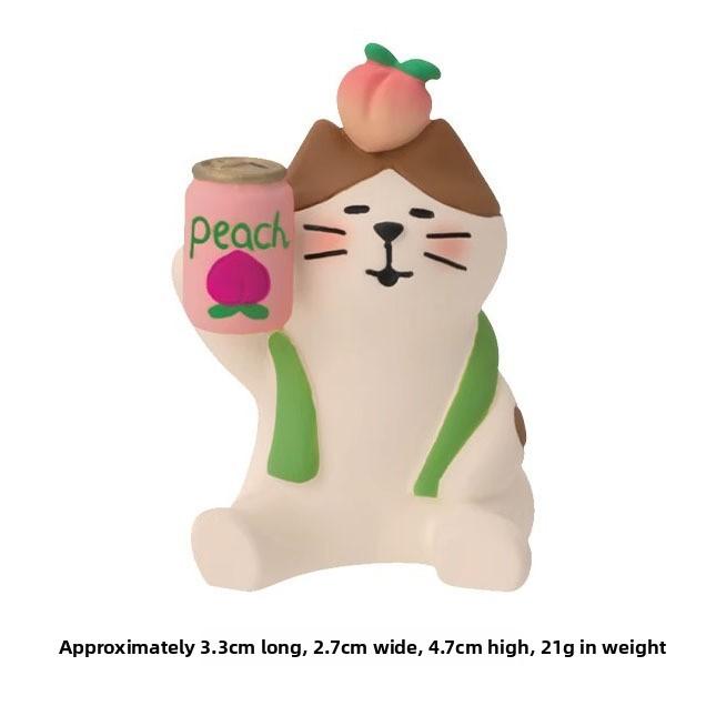 Cat Resin Figurine With Creative Design For Home Decor Collectors