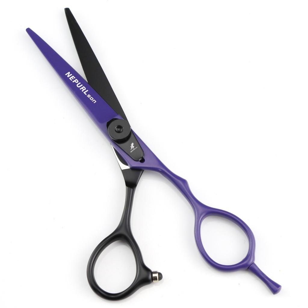 New 6.0 Inch Nepson Color, Hair Scissors, Hair Scissors, Flat Scissors, Bangs Scissors, Tooth Scissors, Thin