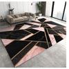 Living Room Decoration Carpet Geometric Dark Pattern Sofa Coffee Table Mat Bedroom Carpet