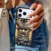Samurai Mask Helmet soft Phone Case For iPhone 17 Air 14 15 13 12 Max Cover For Apple 16e 11 Pro Max Plus Coque