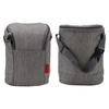 Baby Bottle Thermal Bag Bottle Storage Bag Waterproof Nylon Insulation Tote Pouch for Outdoor Grey