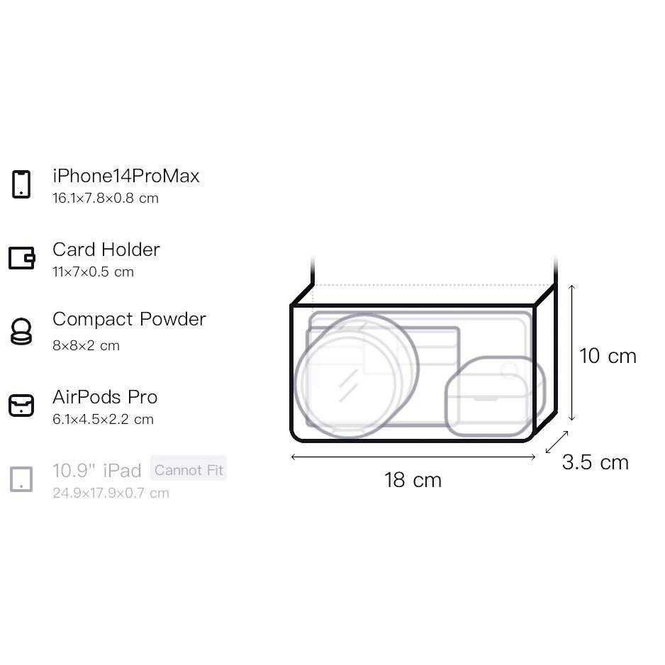 By Far Fashion Minimalist Solid Color Chain Strap Nylon Tote Shoulder Bag Women bags Bright-Black 20SSMIRABLPSMA