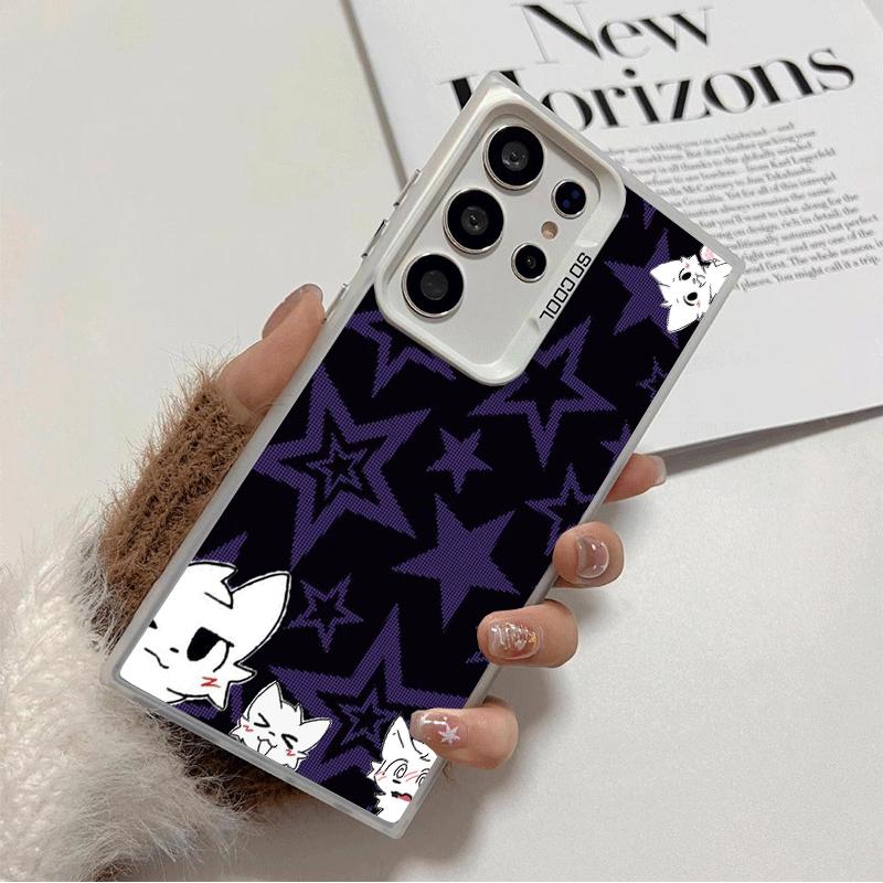 

Cute B-Boykisser Catoon Shockproof Phone Case for Samsung Galaxy S26 Edge S25 Ultra S24 FE S23 Plus S21 Cover Anti Fall Fundas Samsung S25 Edge