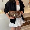 Women's handbag new clutch bag niche design sense fashion leopard print personality trend women's bag