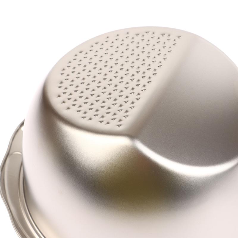 Rice Washer Strainer Bowl 316 Stainless Steel Rice Washing Bowl Rice Sieve Colander Fruit And Vegetable Strainer Kitchen Tools