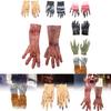 Spooky Alien Gloves Latex Halloween Party Costume Props Realistic Design
