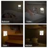 LED Night Light EU Plug In Smart Motion Sensor Light 220V Wall Lamp for Home Aisle WC Hallway Stair Kitchen Bedroom Night Lamp