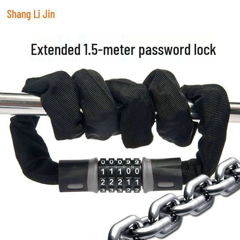 Chain Password Lock for Bikes & Motorcycles