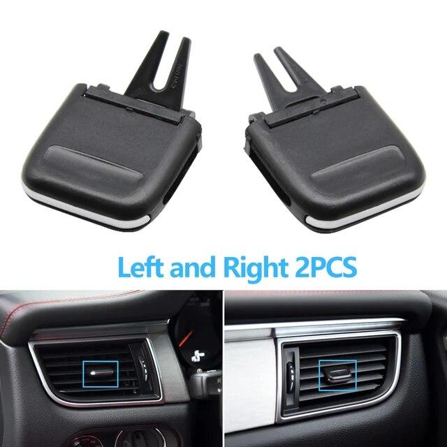 Bil Front Bak Air Conditioning AC Vent Grille Clip Slider Reparasjonssett For Porsche Macan 2014-2017