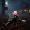 Sprachsteuerung Halloween Krabbelnder Geist Kletternder Zombie Figur Outdoor