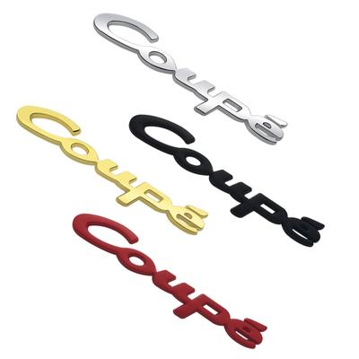 Kovový odznak auta Coupe Logo Samolepky na karoserii Sticker Pro AMG VW Autopříslušenství