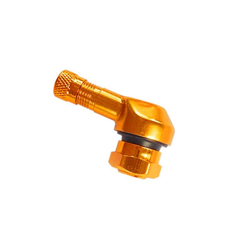 1Pc 90 Degree CNC Motorcycle Tire Valve Stems 17mm Universal CNC Aluminum Tubeless Valve Stems 10 Color Valve Caps