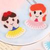 Computer Embroidery Label Princess Cute Children Bb Clip Hair Accessories Accessories Diy Hand Account Accessories Patch Embroidery Sticker