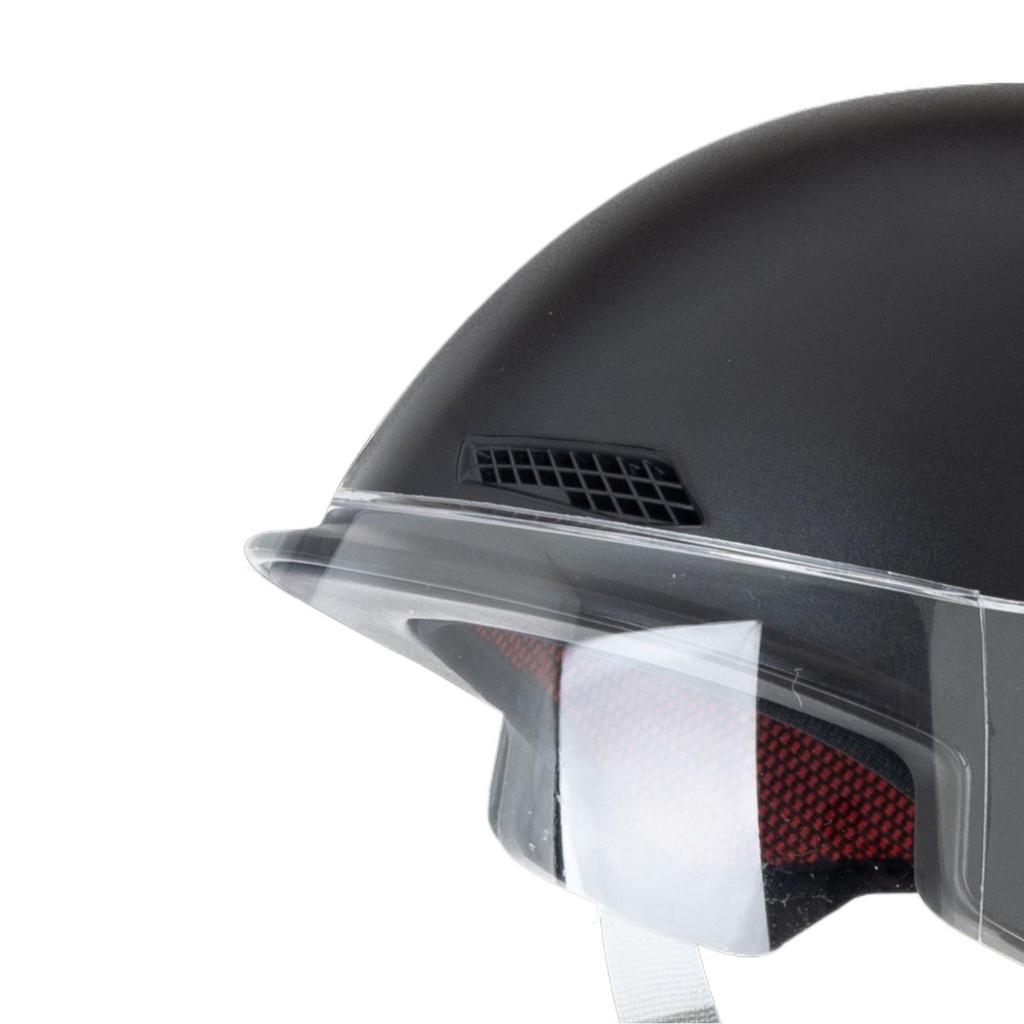 3C Certified Women's Electric Scooter Helmet, Breathable, Sun-Protection, All-Season Half Helmet for Motorcycle Riding.