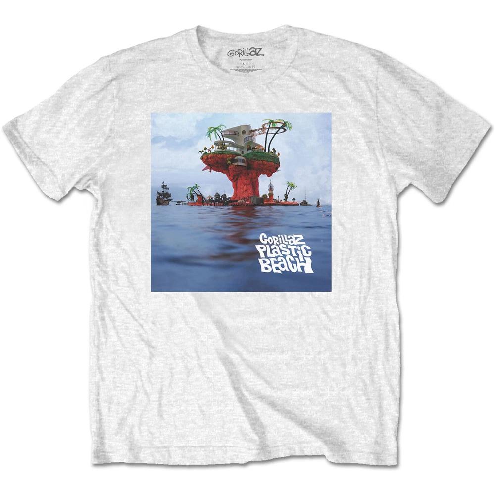 Gorillaz Unisex TShirt Plastic Beach S