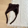 Cute Little Bear Plush Children's Hat Autumn and Winter New Style Woolen Ear Protection Hat  Versatile and Cute Children's Woolen Hat