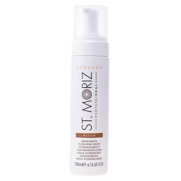 Mousse Autobronzante - St. Moriz - Medium - 200 ml - Hypoallergénique - Texture Mousse