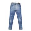 Amiri PXMD002 Stack Jean Stack Skinny Zip Fly Denimhose Unterteile 32 blauUsed