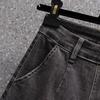 Jean Shorts Pants Women Cotton Summer Versatile Vintage Loose Large Size Casual Wide Leg Pants Shorts