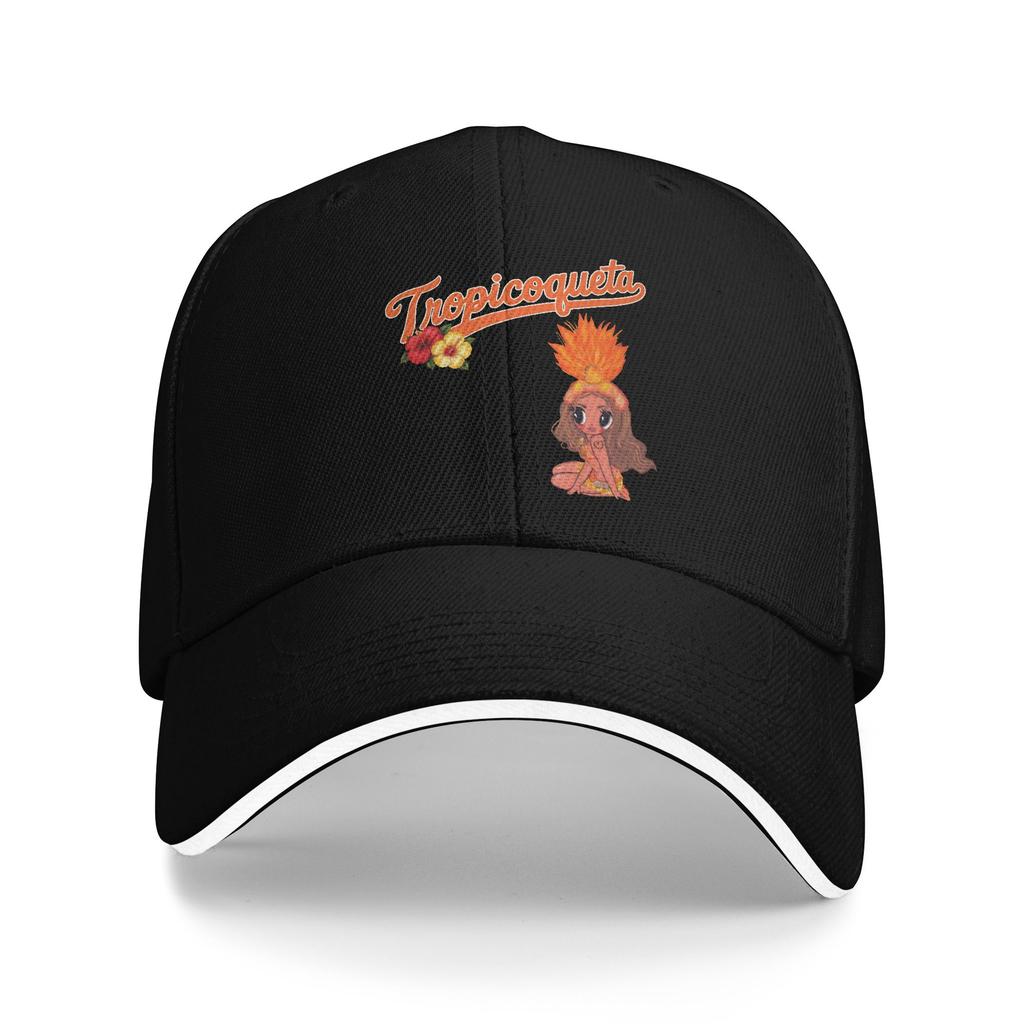 Karol G Viajando Por El Mundo Tropitour Baseball Caps Fashion  Sandwich Hats Unisex Adjustable Dad Hat Running Golf